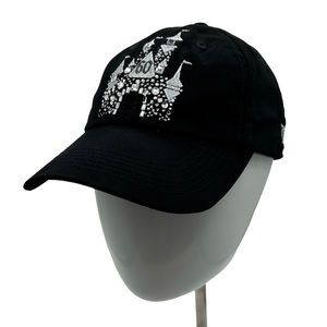 Disney Adult 60th Anniversary Celebration Black Hat with Embroidered Crystals